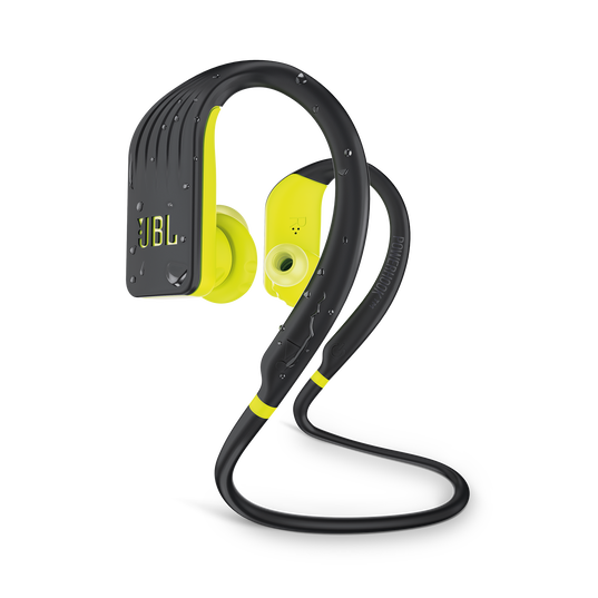 JBL Endurance JUMP - Yellow - Waterproof Wireless Sport In-Ear Headphones - Hero