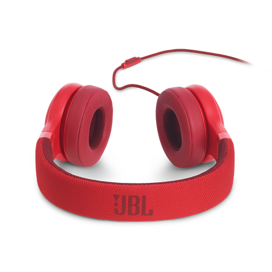 E35 - Red - On-ear headphones - Detailshot 4