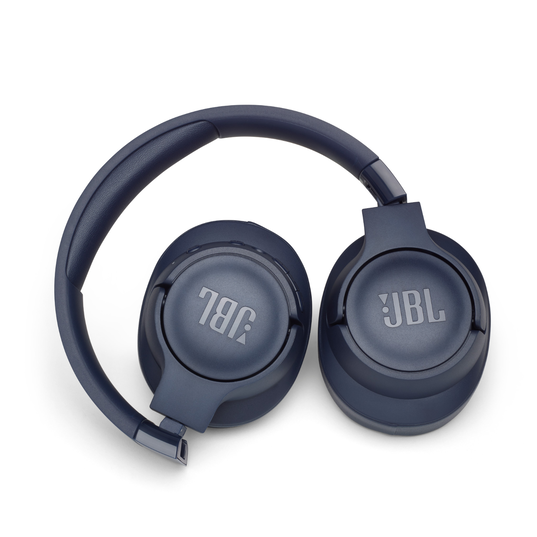 JBL Tune 750BTNC - Blue - Wireless Over-Ear ANC Headphones - Detailshot 1