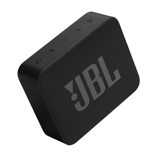 JBL Go Essential 2 - Black - Portable Waterproof Speaker - Detailshot 1