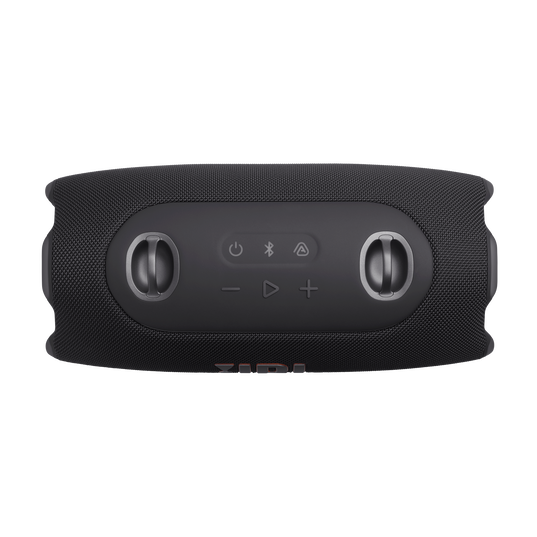 JBL Xtreme 5 - Black - Portable waterproof speaker with massive legendary JBL sound, ambient edge lighting, and a convenient shoulder strap - Top