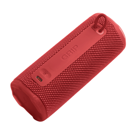 JBL Grip - Red - Compact Bluetooth speaker with bold JBL Pro Sound and ambient light - Detailshot 2