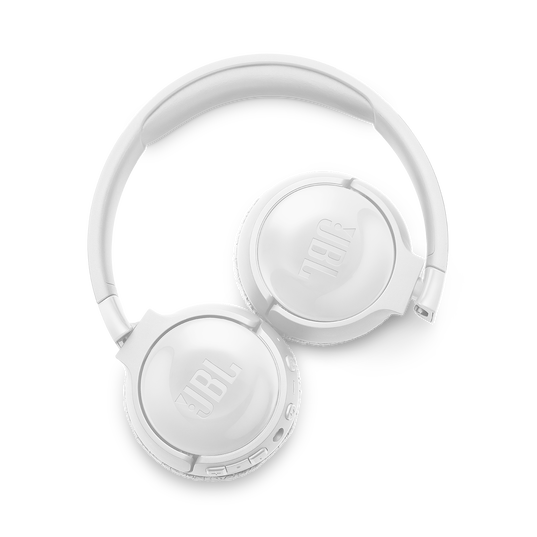 JBL Tune 600BTNC - White - Wireless, on-ear, active noise-cancelling headphones. - Detailshot 4
