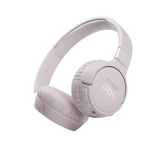 JBL Tune 660NC - Pink - Wireless, on-ear, active noise-cancelling headphones. - Hero