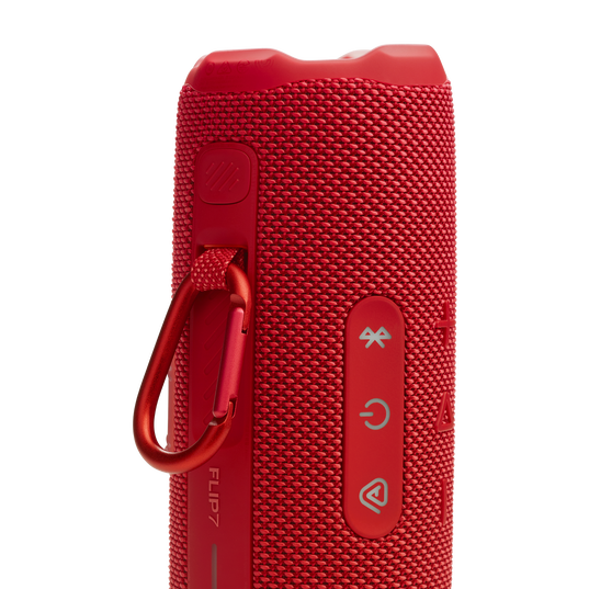 JBL Flip 7 - Red - Portable waterproof and drop-proof  speaker - Detailshot 4
