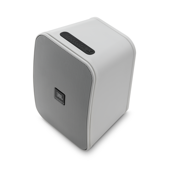 JBL Control X Wireless - White - 5.25&rdquo; (133mm) Portable Stereo Bluetooth&reg; Speakers - Detailshot 9