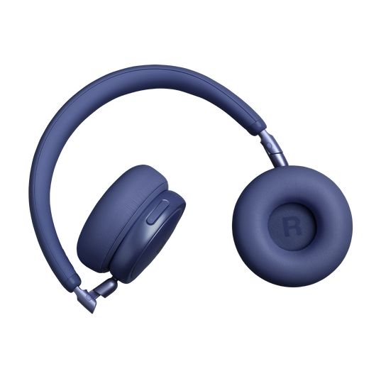 JBL Live 680NC - Blue - Wireless on-ear Noise Cancelling headphones - Detailshot 2