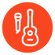 Plug-n-play mic & guitar inputs