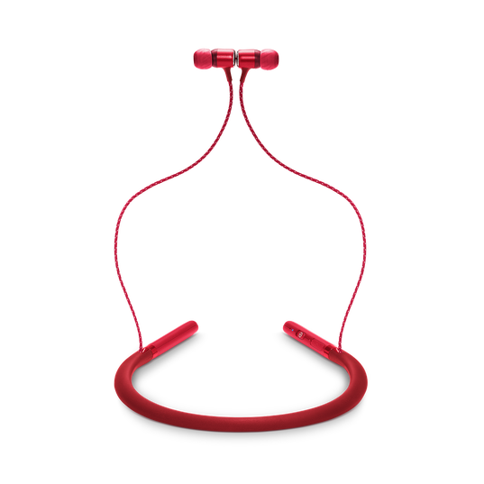 JBL Live 200BT - Red - Wireless in-ear neckband headphones - Detailshot 1