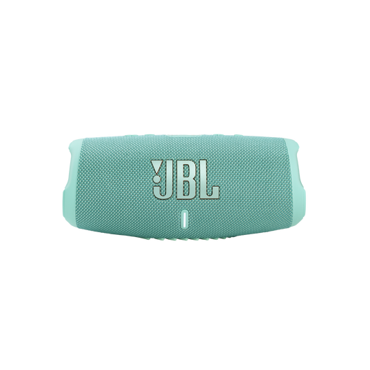 JBL Charge 5 - Teal - Portable Waterproof Speaker with Powerbank - Front