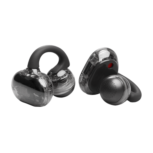 JBL Soundgear Clips - Black - True wireless open-ear headphones - Front