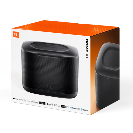 JBL Cove X1 - Black - 3D Room-Filling Wi-Fi home speaker - Detailshot 7