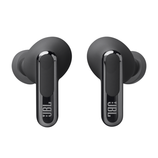 JBL Live Beam 3 - Black - True wireless noise-cancelling closed-stick earbuds - Back
