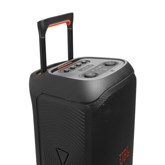 JBL PartyBox Stage 320 - Black - Portable party speaker with wheels - Detailshot 9