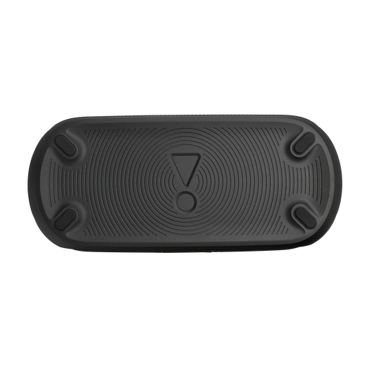 JBL PartyBox On-the-Go 2 - Black - Portable party speaker with two wireless digital mics, handle and a shoulder strap - Bottom
