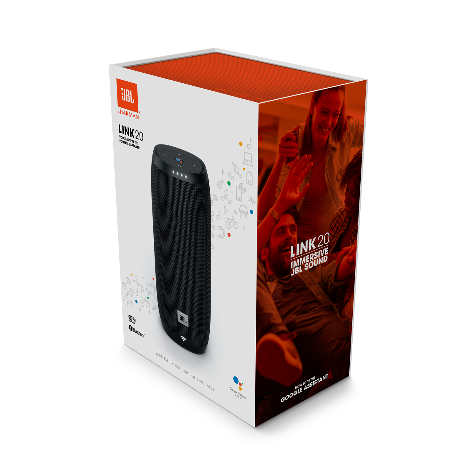 jbl link 20 google home