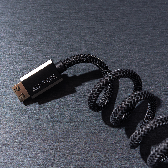 Austere VII Series 8K HDMI Cable 2.5m - Black - Austere VII series 8K HDMI 2.5m cable - Front