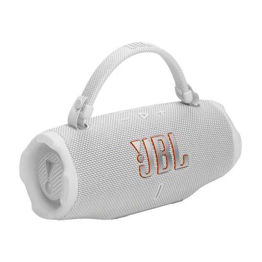 JBL Charge 6 - White - Portable waterproof and drop-proof Bluetooth speaker - Detailshot 1