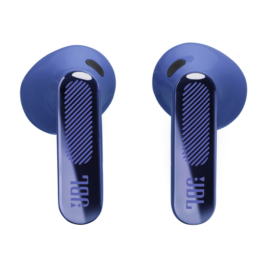 JBL Live Flex 4 - Blue - True wireless Noise Cancelling earbuds - Front