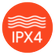 IPX4 splashproof protection