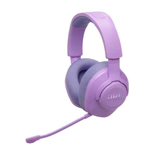 JBL Quantum 360 Wireless - Purple - Wireless over-ear gaming headset with surround sound and detachable mic - Hero