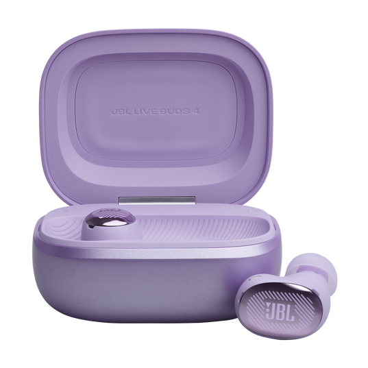 JBL Live Buds 4 - Purple - True wireless Noise Cancelling earbuds - Bottom