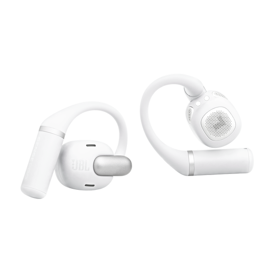 JBL Sense Pro - White - True wireless open-ear headphones - Front