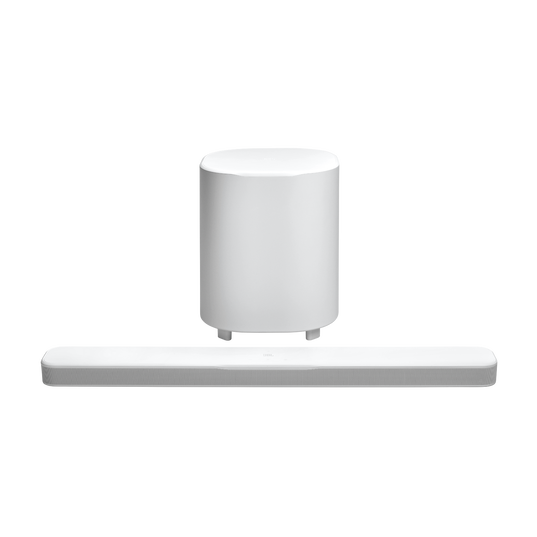 JBL Bar 500MK2 - White - 5.1 channel&nbsp;soundbar system with Dolby Atmos&reg;&nbsp;and DTS Virtual:X&reg; - Detailshot 1