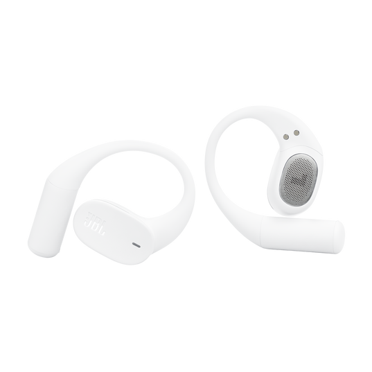 JBL Sense Lite - White - True Wireless Open-ear Headphones - Front