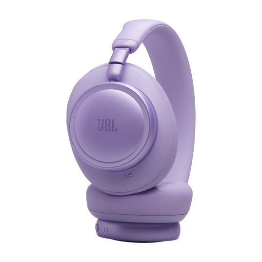 JBL Live 780NC - Purple - Wireless over-ear Noise Cancelling headphones - Top