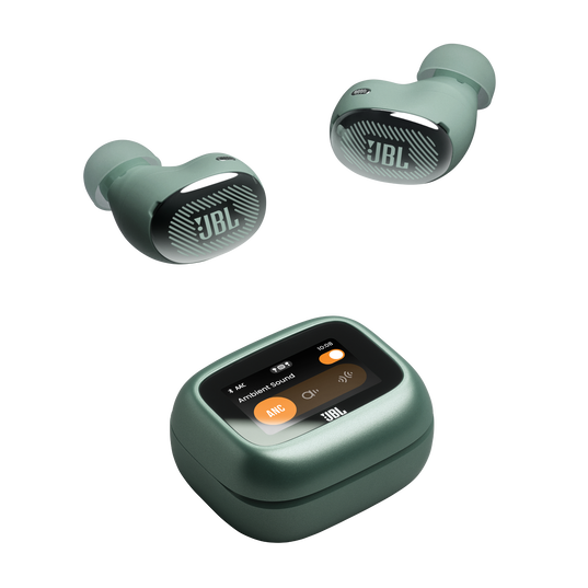 JBL Live Buds 4 - Green - True wireless Noise Cancelling earbuds - Top