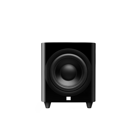HDI-1200P - Black Gloss - 12-inch (300mm) 1000W Powered Subwoofer - Hero