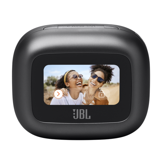 JBL Live Beam 3 - Black - True wireless noise-cancelling closed-stick earbuds - Detailshot 2