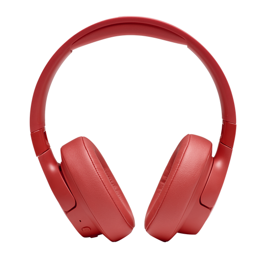 JBL Tune 750BTNC - Coral Orange - Wireless Over-Ear ANC Headphones - Front