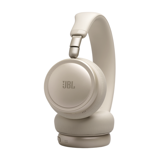 JBL Live 680NC - Sand - Wireless on-ear Noise Cancelling headphones - Top