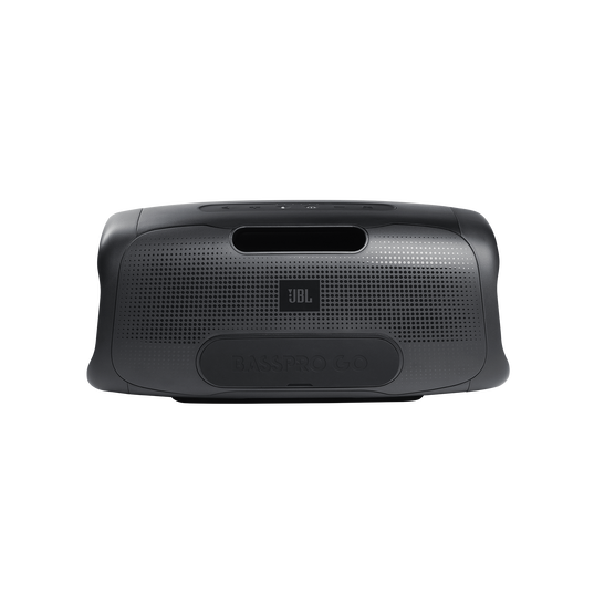 BassPro Go - Black - In-vehicle powered subwoofer & full-range portable Bluetooth® speaker. - Back