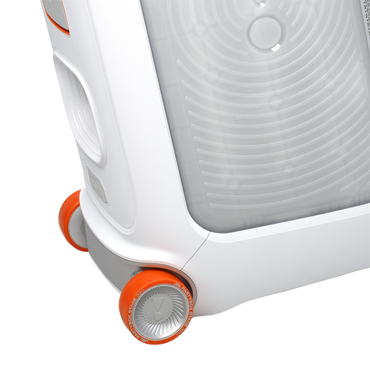 JBL PartyBox Stage 320 - White - Portable party speaker with wheels - Detailshot 6