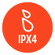 IPX4 Splash proof