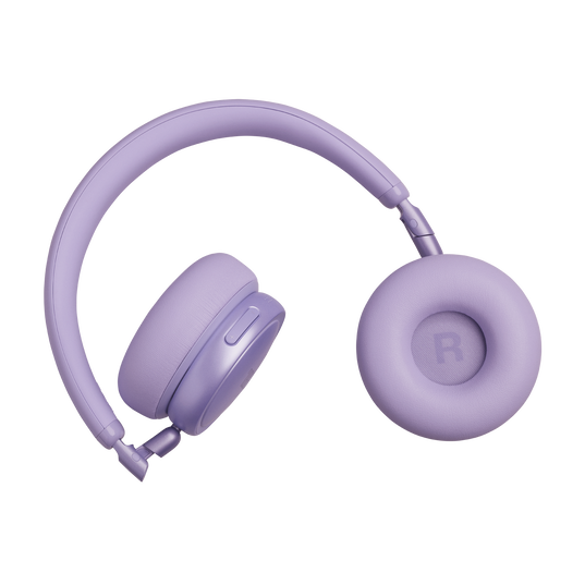 JBL Live 680NC - Purple - Wireless on-ear Noise Cancelling headphones - Detailshot 2