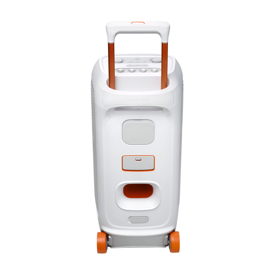 JBL PartyBox Stage 320 - White - Portable party speaker with wheels - Detailshot 8
