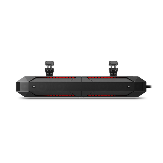 JBL Stadium UB4100 Powersports - Black - Weatherproof Full Range Speaker Pair, 240W - Front