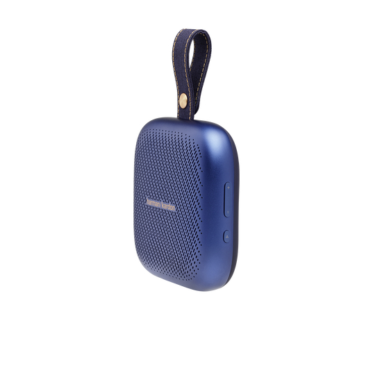Harman Kardon Neo - Midnight Blue - Portable Bluetooth speaker - Left