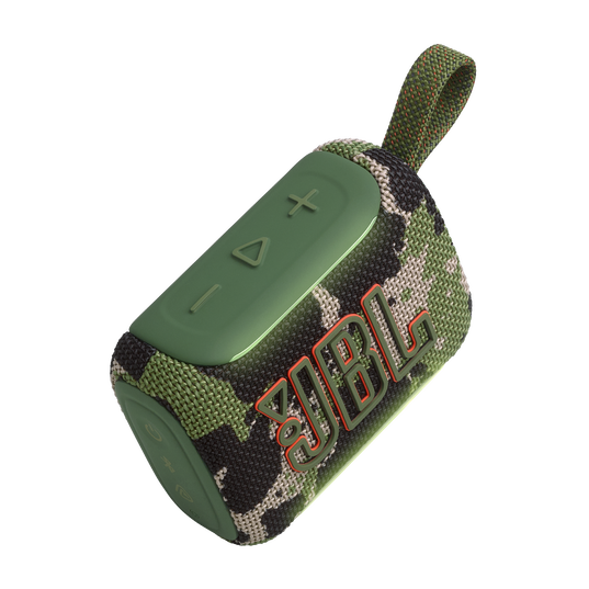 JBL Go 5 - Squad - Ultra-portable waterproof and drop-proof speaker with JBL legendary sound and ambient edge lighting - Detailshot 2