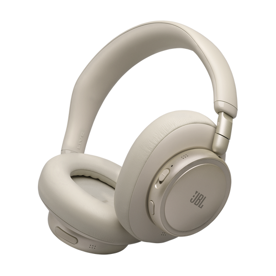 JBL Live 780NC - Sand - Wireless over-ear Noise Cancelling headphones - Hero