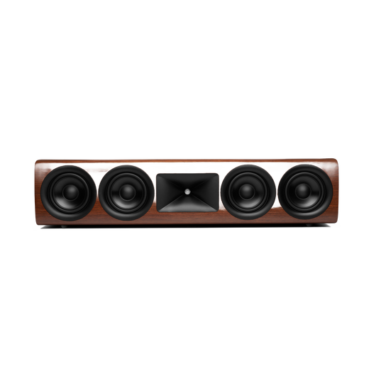 HDI-4500 - Walnut - 2 ½-way Quadruple 5.25-inch (130mm) Center Channel Loudspeaker - Hero