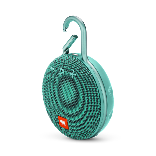 JBL Clip 3 - River Teal - Portable Bluetooth® speaker - Hero