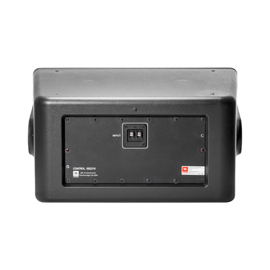 JBL Control SB2210 - Black - Dual 10&rdquo; Compact Subwoofer - Back