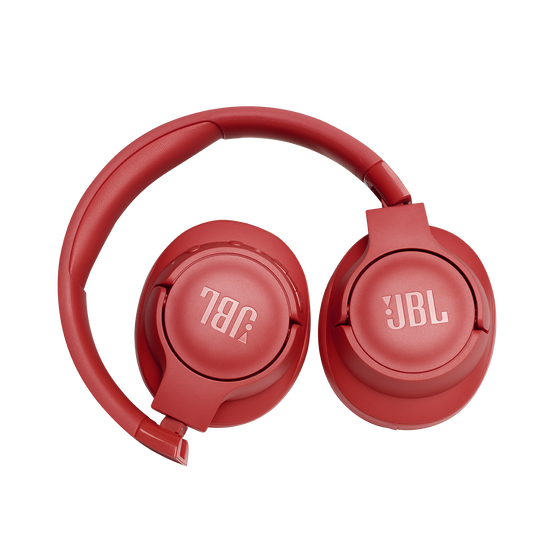 JBL Tune 750BTNC - Coral Orange - Wireless Over-Ear ANC Headphones - Detailshot 1