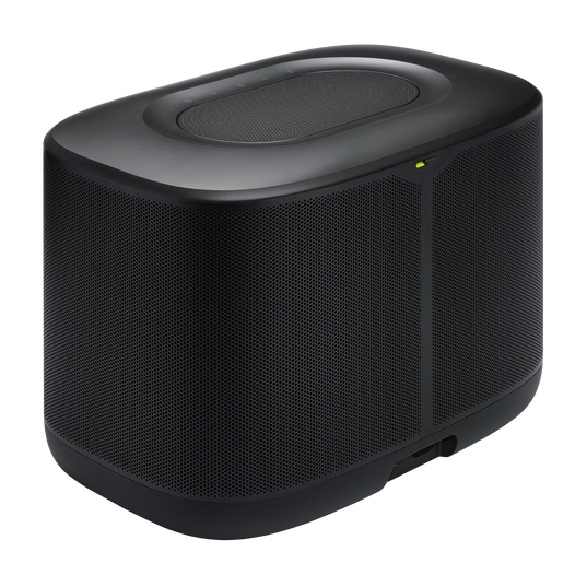 JBL Cove X1 - Black - 3D Room-Filling Wi-Fi home speaker - Back
