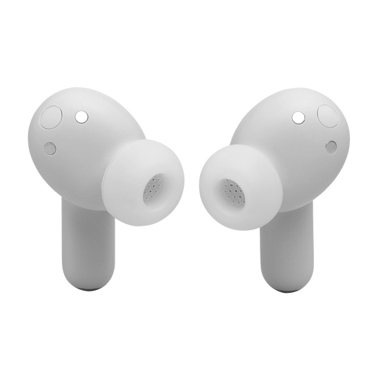 JBL Live Beam 4 - Silver - True wireless Noise Cancelling earbuds - Back